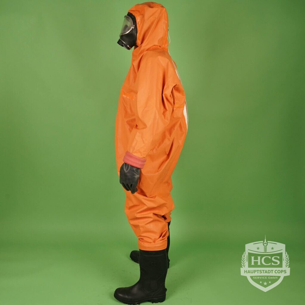 Chemieschutzanzug orange 3