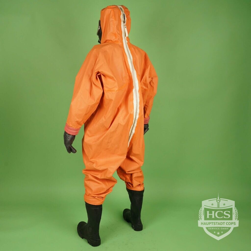 Chemieschutzanzug orange 4