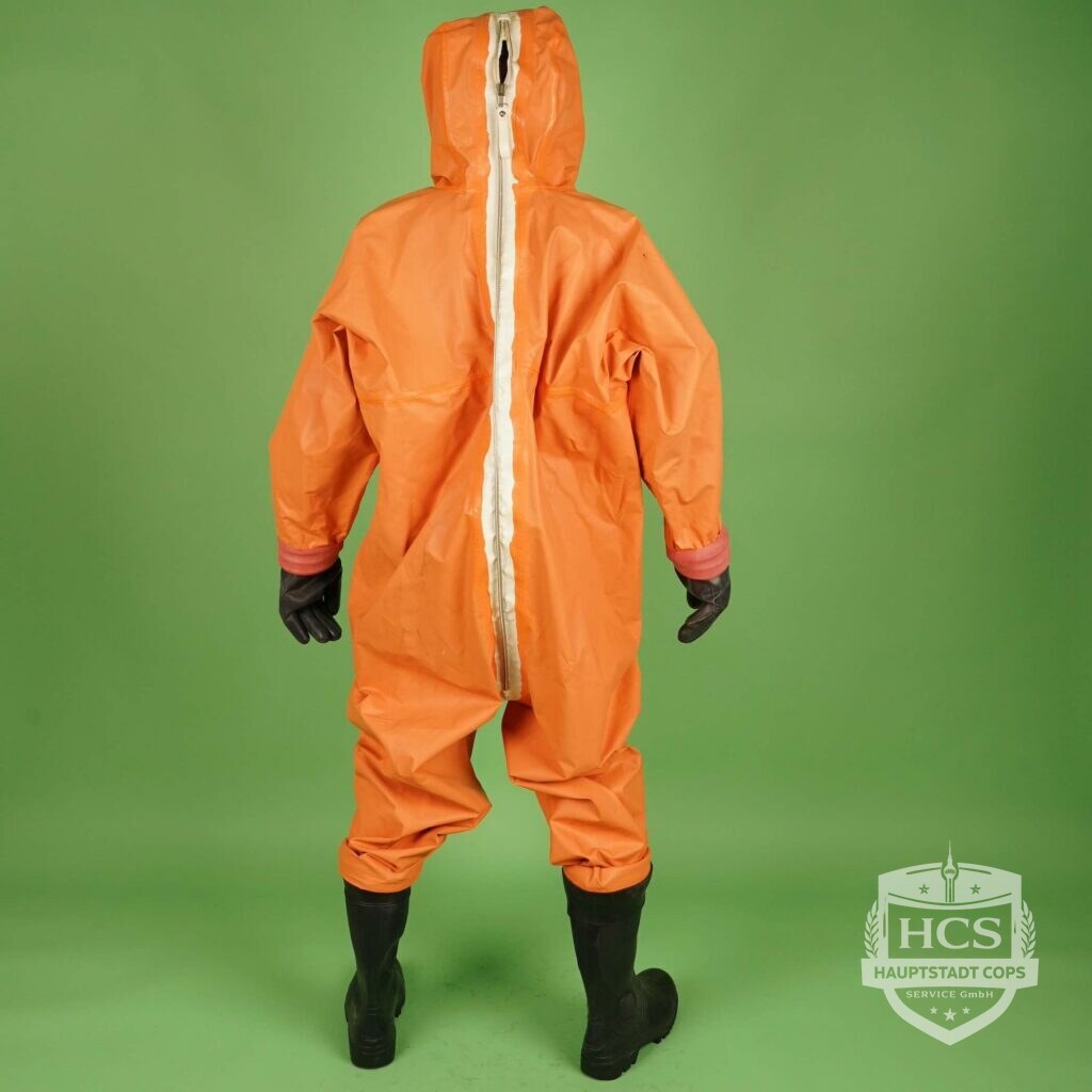 Chemieschutzanzug orange 5