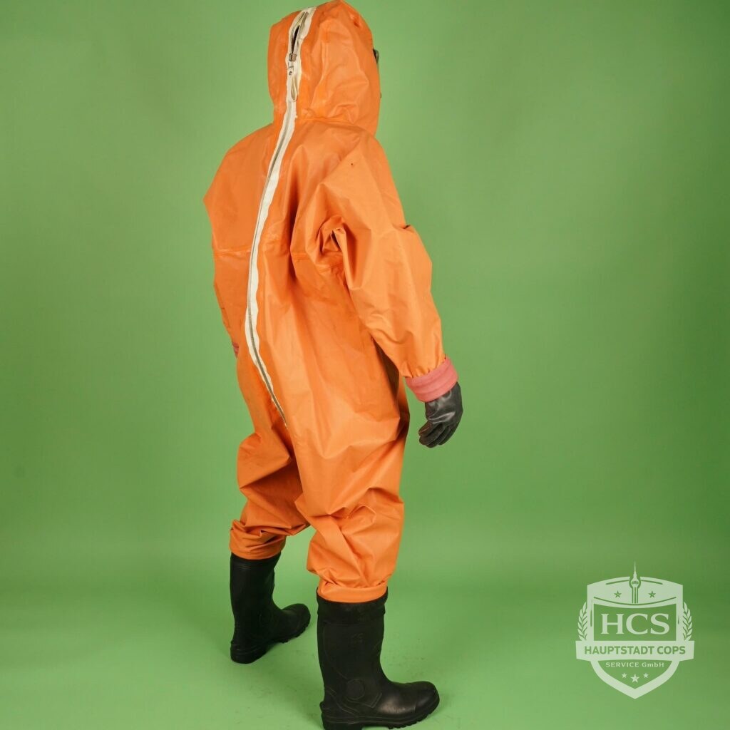 Chemieschutzanzug orange 6