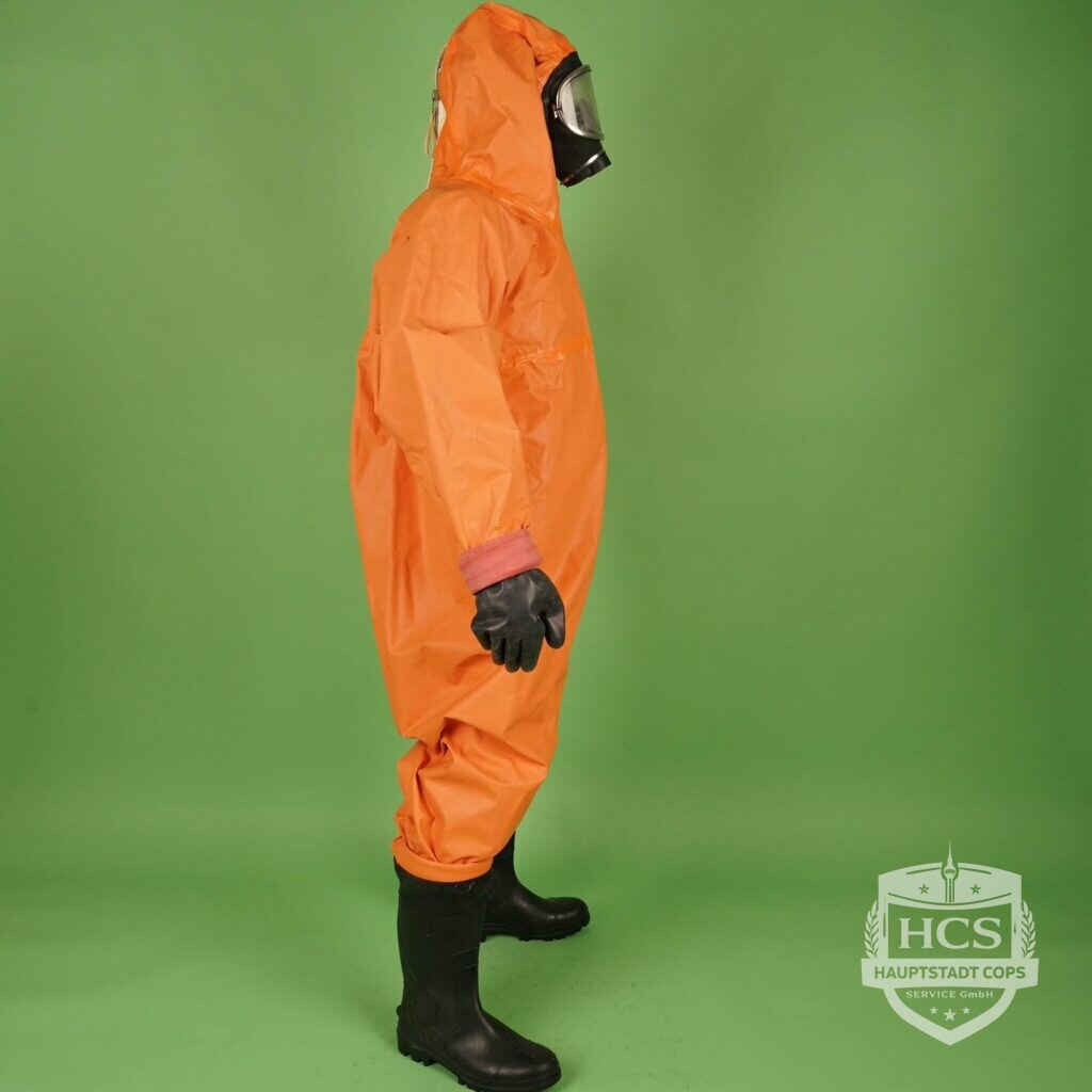 Chemieschutzanzug orange 7