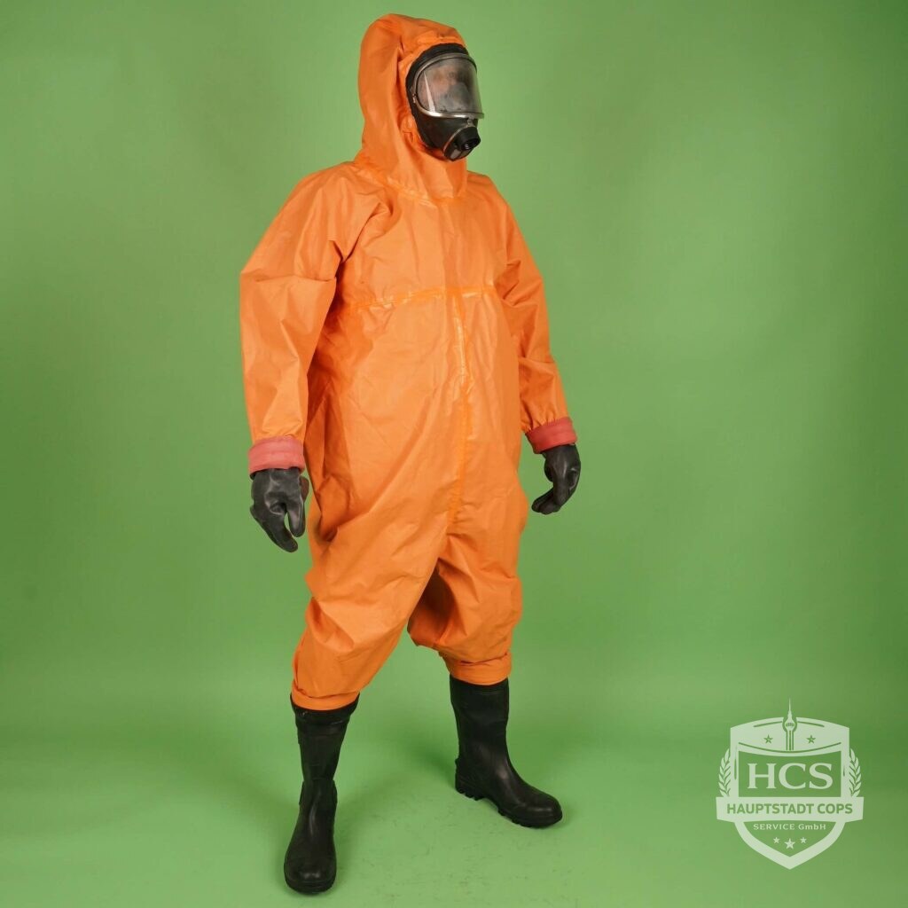 Chemieschutzanzug orange 8