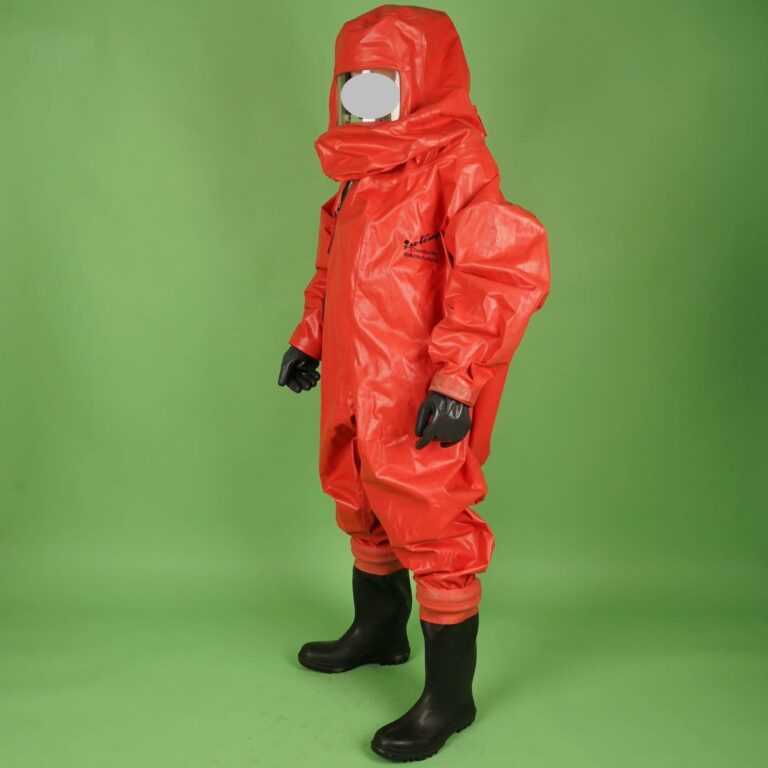 Chemieschutzanzug rot