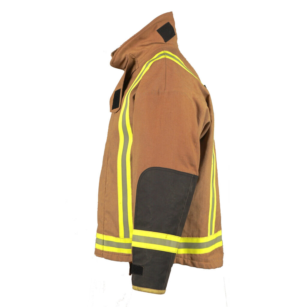 Feuerwehrjacke PbI mit schwarzen Ärmelschonern 4