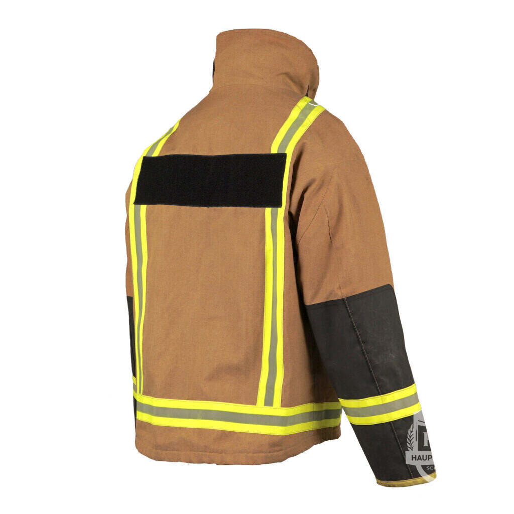 Feuerwehrjacke PbI mit schwarzen Ärmelschonern 7