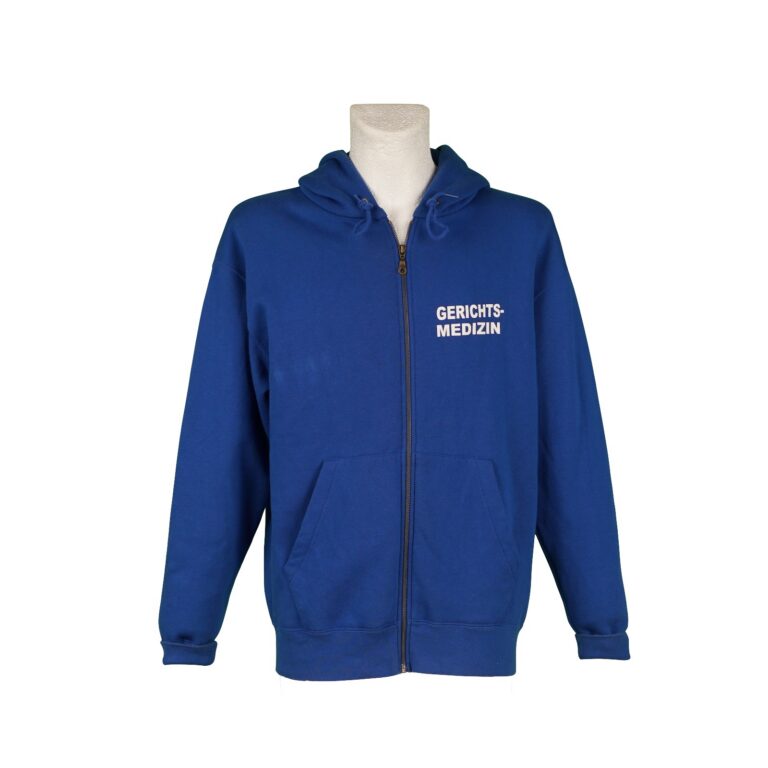 Gerichtsmedizin Kaputzenjacke