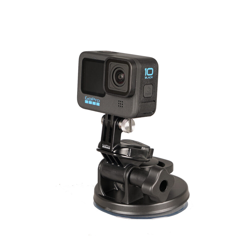 GoPro 10 black auf Saugfuß 3