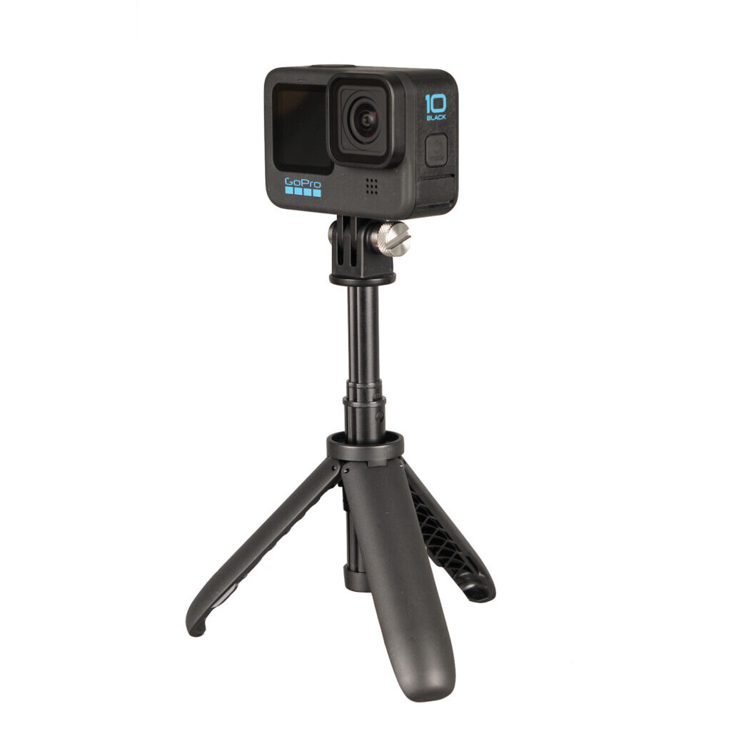 GoPro 10 black auf Stativ 3
