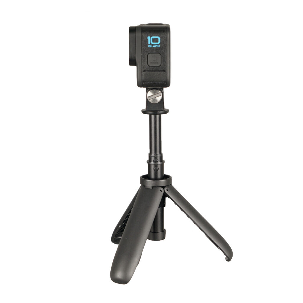 GoPro 10 black auf Stativ 4