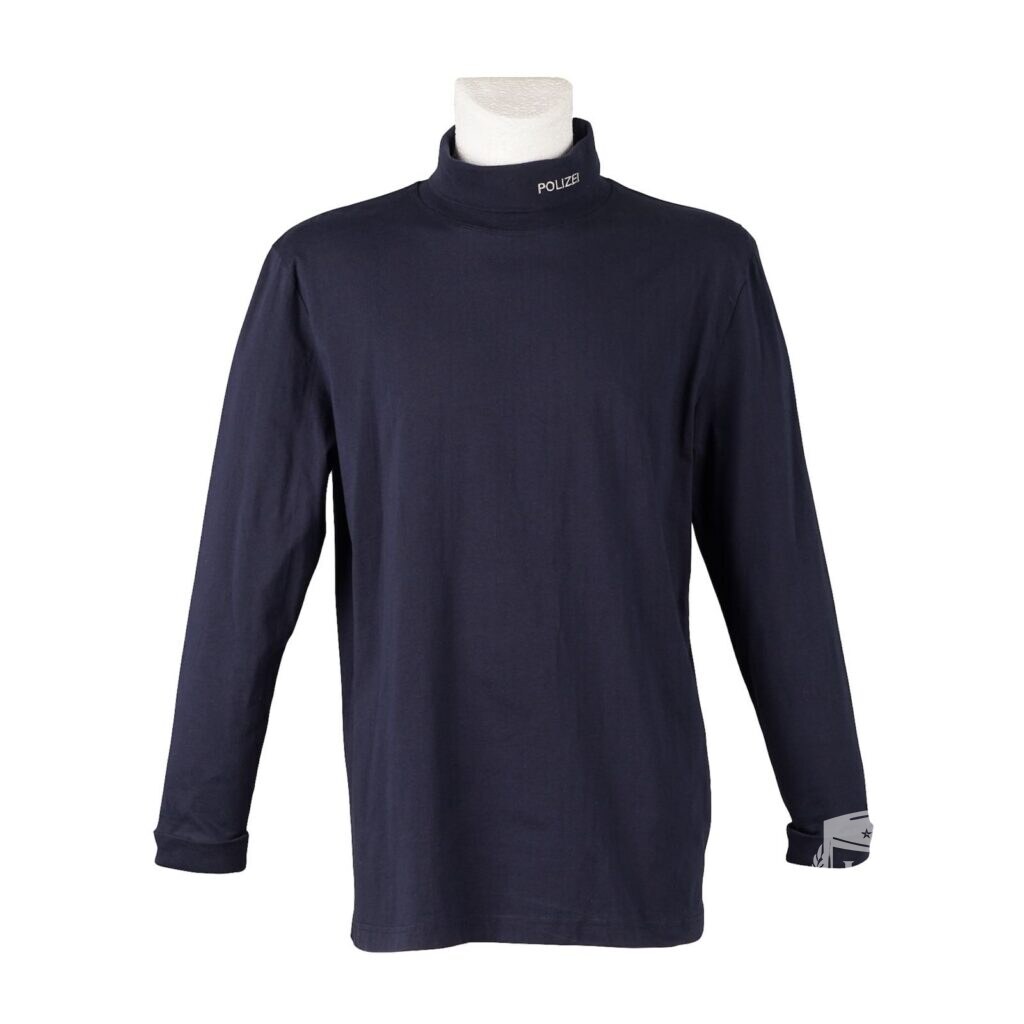 Rollkragenpullover dunkelblau 2