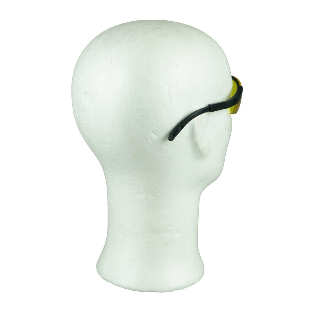 Schutzbrille mit Bügel gelbes Glas 7