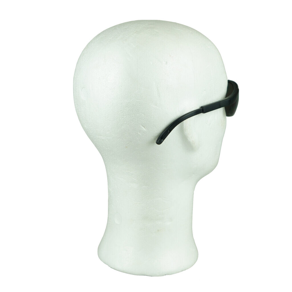 Schutzbrille mit Bügel schwarzes Glas 7
