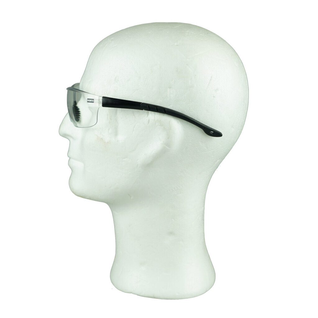 Schutzbrille mit Bügel weißem Glas 4