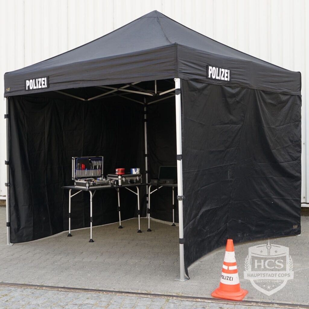 Spurensicherung Zelt Easy Up 2