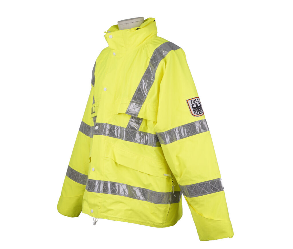 Warnschutzjacke Zoll lang 3