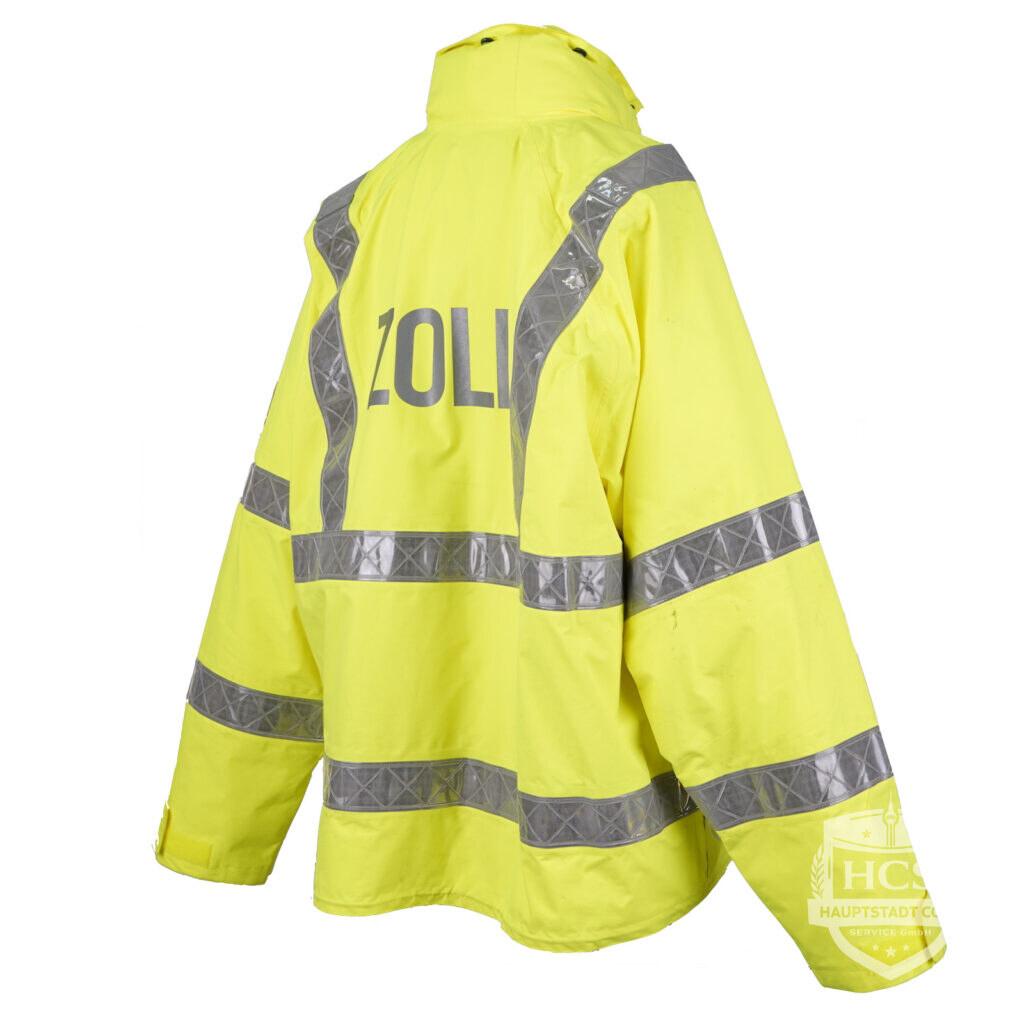 Warnschutzjacke Zoll lang 7