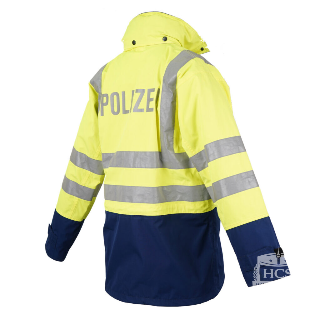 Warnschutzjacke, leuchtgelb/navy 7