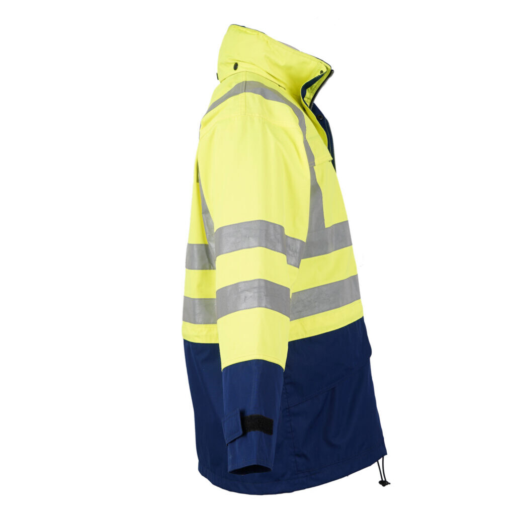 Warnschutzjacke, leuchtgelb/navy 8