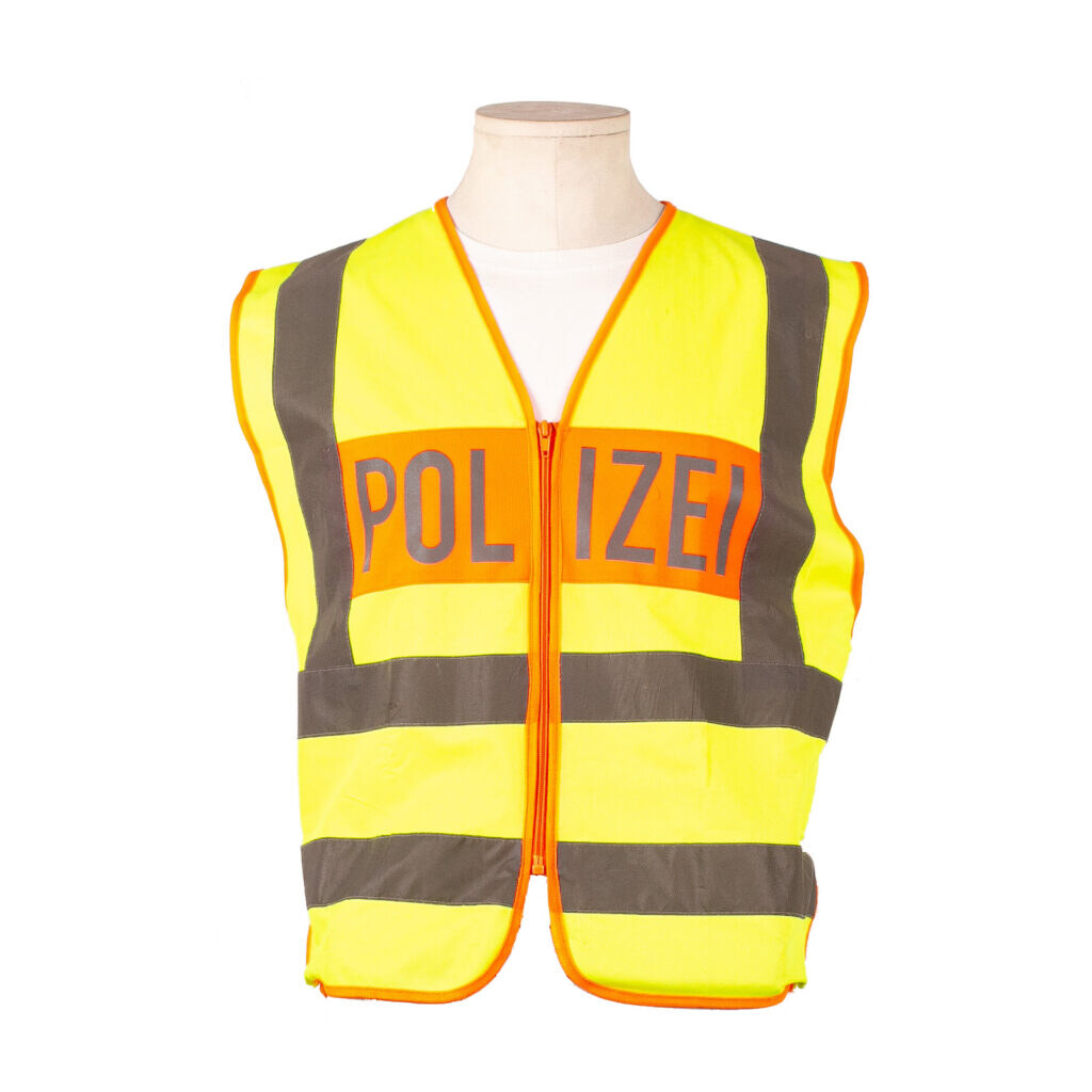 Warnweste gelb-orange