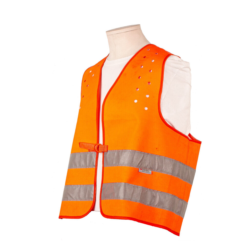 Warnweste orange 3