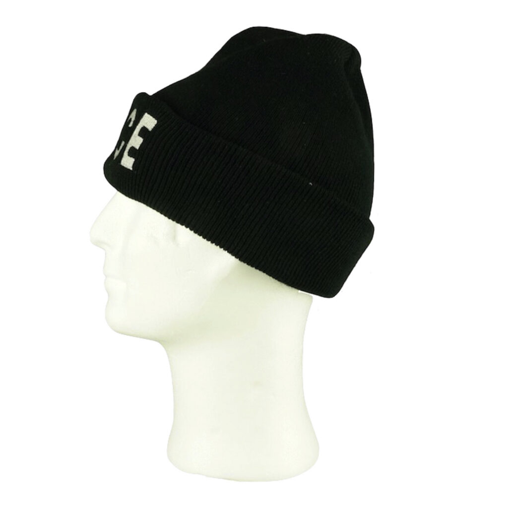 Wollmütze POLICE, schwarz 4